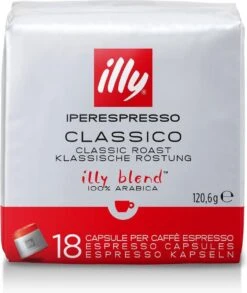 Illy - Iperespresso Koffie Home Classico 6 X 18 Capsules -Koffie Discountwinkel 1010x1200