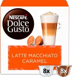 Nescafé Dolce Gusto Caramel Macchiato Capsules - 48 Koffiecups -Koffie Discountwinkel 1122x1200 2