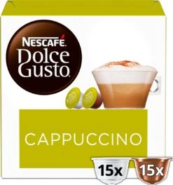 Nescafé Dolce Gusto Cappuccino Capsules - 90 Koffiecups -Koffie Discountwinkel 1122x1200 3