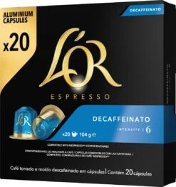 L'OR Espresso Decaffeinato (6) - 10 X 20 Koffiecups -Koffie Discountwinkel 1128x1200 4