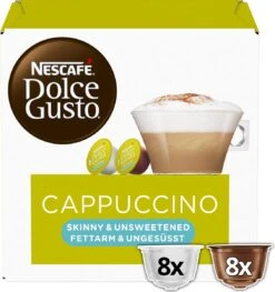 Nescafé Dolce Gusto Cappuccino Light Capsules - 48 Koffiecups 5 Nescafé Dolce Gusto Cappuccino Light Capsules - 48 Koffiecups -Koffie Discountwinkel 1129x1200