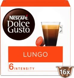 NESCAFÉ Dolce Gusto Lungo Koffie - 3 X 16 Cups -Koffie Discountwinkel 1132x1200