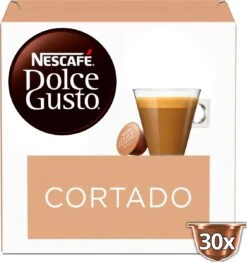 Nescafé Dolce Gusto Cortado Espresso Macchiato Capsules - 90 Koffiecups -Koffie Discountwinkel 1132x1200 7