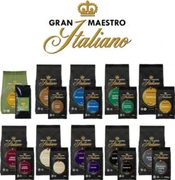 Gran Maestro Italiano - Orginale - Koffiebonen - Bonen Voor Espresso En Lungo - Arabica – 4 X 1kg 9 Gran Maestro Italiano - Orginale - Koffiebonen - Bonen Voor Espresso En Lungo - Arabica – 4 X 1kg -Koffie Discountwinkel 1167x1200 2