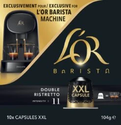 L'OR BARISTA XXL Ristretto (11) - 5 X 10 Koffiecups -Koffie Discountwinkel 1169x1200 1