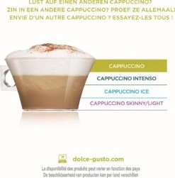 Nescafé Dolce Gusto Cappuccino Capsules - 90 Koffiecups -Koffie Discountwinkel 1182x1200