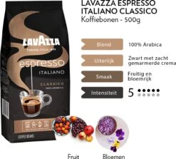Lavazza Espresso Italiano Classico Koffiebonen - 500 Gram X4 9 Lavazza Espresso Italiano Classico Koffiebonen - 500 Gram X4 -Koffie Discountwinkel 1200x1082 1