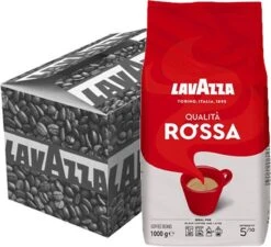 Lavazza Qualita Rossa Koffiebonen - 6x1KG -Koffie Discountwinkel 1200x1093