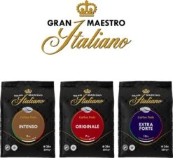 Gran Maestro Italiano – Extra Forte - Koffiepads - Senseo Compatibel Pads – Krachtig En Karakteristiek - 6 X 36 Pads 5 Gran Maestro Italiano – Extra Forte - Koffiepads - Senseo Compatibel Pads – Krachtig En Karakteristiek - 6 X 36 Pads -Koffie Discountwinkel 1200x1094 2