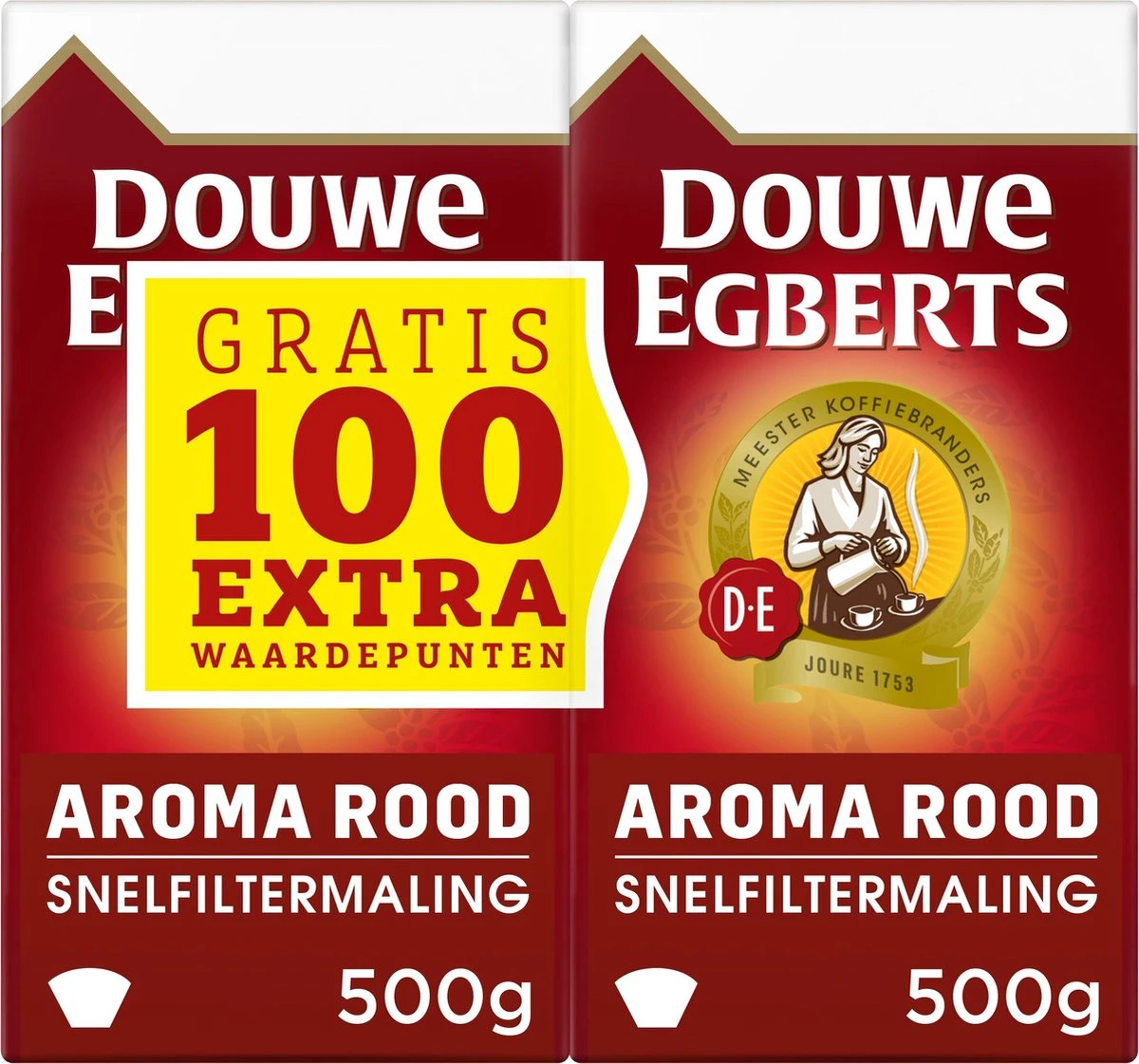 Douwe Egberts Aroma Rood Filterkoffie - Dubbelpak 6 X 1000 Gram 8 Douwe Egberts Aroma Rood Filterkoffie - Dubbelpak 6 X 1000 Gram - Afbeelding 8