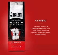 Bialetti Moka Classico Gemalen Koffie - 4 X 250 Gram -Koffie Discountwinkel 1200x1147 1