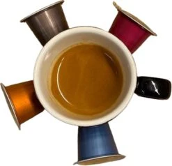 100 Capsules Epic Coffee - Espresso - Nespresso® Compatible Aluminium Capsules - RFA Keurmerk - Doos 100 Stuks -Koffie Discountwinkel 1200x1158