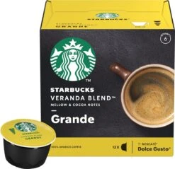 Starbucks By Dolce Gusto Capsules Veranda Grande Blonde Roast - 36 Koffiecups -Koffie Discountwinkel 1200x1159