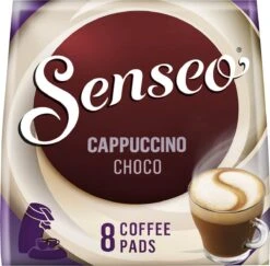 Senseo Cappuccino Choco Koffiepads - 2/9 Intensiteit - 4 X 8 Pads -Koffie Discountwinkel 1200x1180 3