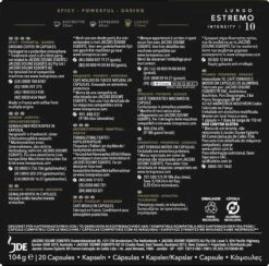 L'OR Lungo Estremo (10) - 10 X 20 Koffiecups -Koffie Discountwinkel 1200x1186 5