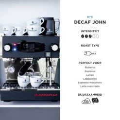 Aroma Club - Cafeïnevrije Koffiebonen 1KG - No. 5 Decaf John - Koffie Intensiteit 3/5 8 Aroma Club - Cafeïnevrije Koffiebonen 1KG - No. 5 Decaf John - Koffie Intensiteit 3/5 -Koffie Discountwinkel 1200x1200 182