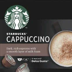 Starbucks By Dolce Gusto Cappuccino Capsules - 36 Koffiecups -Koffie Discountwinkel 1200x1200 2