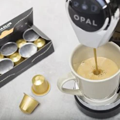 Aroma Club - Nespresso Compatible Capsules (120 St.) - No. 2 Smooth James - Intensiteit 3/5 - Espresso & Lungo - 100% Aluminium Koffiecups 9 Aroma Club - Nespresso Compatible Capsules (120 St.) - No. 2 Smooth James - Intensiteit 3/5 - Espresso & Lungo - 100% Aluminium Koffiecups -Koffie Discountwinkel 1200x1200 40