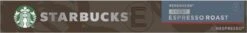 Starbucks By Nespresso Espresso Decafé Capsules - 120 Koffiecups -Koffie Discountwinkel 1200x159