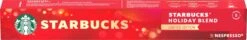 Starbucks By Nespresso Capsules Holiday Blend - 12 Doosjes à 10 Koffiecups 5 Starbucks By Nespresso Capsules Holiday Blend - 12 Doosjes à 10 Koffiecups -Koffie Discountwinkel 1200x196 1