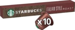 Starbucks By Nespresso Capsules Italian Roast - 12 Doosjes à 10 Koffiecups -Koffie Discountwinkel 1200x480