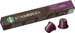 Starbucks By Nespresso Caffe Verona Dark Roast Capsules - 120 Koffiecups -Koffie Discountwinkel 1200x540