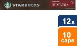 Starbucks By Nespresso Sumatra Espresso Dark Roast Capsules - 120 Koffiecups -Koffie Discountwinkel 1200x714