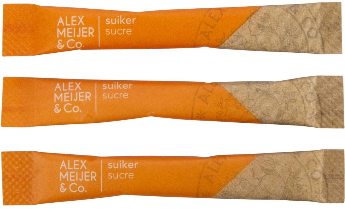 Alex Meijer Suikersticks - Doos 600 Stuks X 5 Gram - 673531 2 Alex Meijer Suikersticks - Doos 600 Stuks X 5 Gram - 673531 - Afbeelding 2