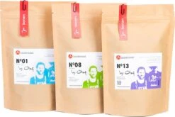 Localroast Koffie Proefpakket | Cadeaupakket | Vers Gebrand | Gemalen| Top Selectie| 3 X 200g | Direct Van Lokale Microbranderij -Koffie Discountwinkel 1200x802