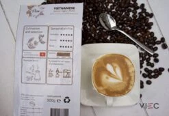 Vietnamese Dark Roast Koffiebonen 500g | 20% Arabica - 80% Robusta | DAM Koffie -Koffie Discountwinkel 1200x824