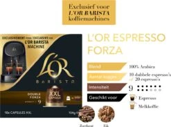 L'OR BARISTA XXL Forza (9) - 5 X 10 Koffiecups -Koffie Discountwinkel 1200x895 2