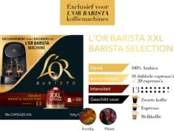 L'OR BARISTA XXL Barista Selection (13) - 5 X 10 Koffiecups -Koffie Discountwinkel 1200x910