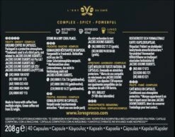 L'OR Lungo Estremo Koffiecups - Intensiteit 10/12 - 4 X 40 Capsules -Koffie Discountwinkel 1200x942 3