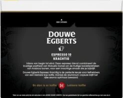 Douwe Egberts Espresso Krachtig (10) - 5 X 40 Koffiecups -Koffie Discountwinkel 1200x951