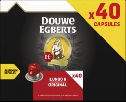 Douwe Egberts Lungo Original Koffiecups (6) - 5 X 40 Koffiecups -Koffie Discountwinkel 1200x965 1