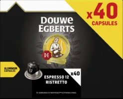 Douwe Egberts Espresso Ristretto Koffiecups (12) - 5 X 40 Koffiecups -Koffie Discountwinkel 1200x965