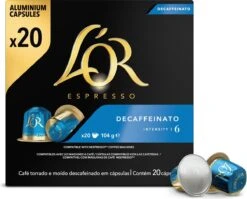 L'OR Espresso Decaffeinato (6) - 10 X 20 Koffiecups -Koffie Discountwinkel 1200x968 1