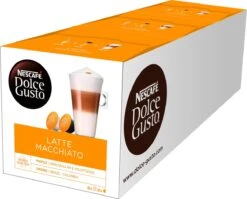 Nescafé Dolce Gusto Latte Macchiato Capsules - 48 Koffiecups -Koffie Discountwinkel 1200x969