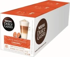 Nescafé Dolce Gusto Caramel Macchiato Capsules - 48 Koffiecups -Koffie Discountwinkel 1200x970 2