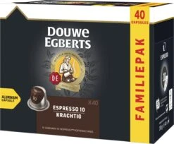 Douwe Egberts Espresso Krachtig (10) - 5 X 40 Koffiecups -Koffie Discountwinkel 1200x992