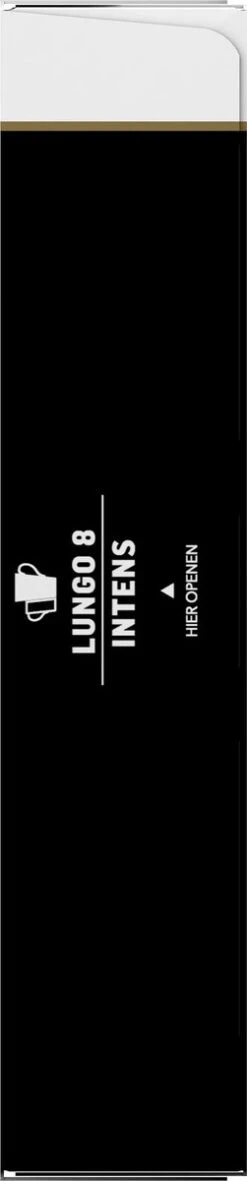 Douwe Egberts Lungo Intens Koffiecups - Intensiteit 8/12 - 10 X 10 Capsules -Koffie Discountwinkel 251x1200