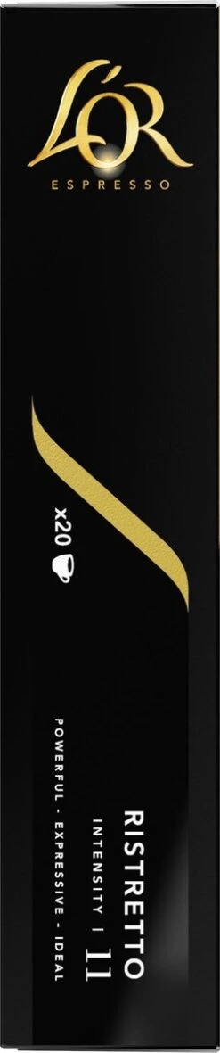 L'OR Espresso Ristretto Koffiecups - Intensiteit 11/12 - 10 X 20 Capsules 21 L'OR Espresso Ristretto Koffiecups - Intensiteit 11/12 - 10 X 20 Capsules -Koffie Discountwinkel 251x1200 4