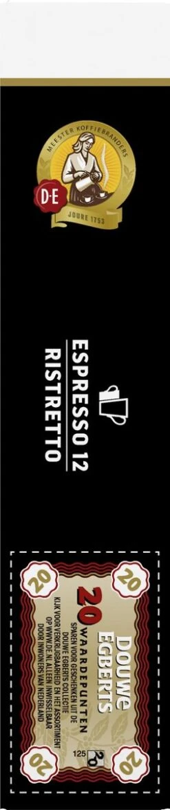 Douwe Egberts Espresso Ristretto (12) - 10 X 20 Koffiecups -Koffie Discountwinkel 253x1200 7
