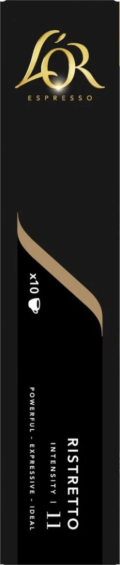 L'OR Espresso Ristretto (11) - 10 X 10 Koffiecups -Koffie Discountwinkel 255x1200 1