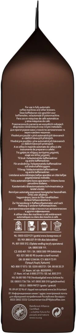 L'OR Espresso Forza Koffiebonen (9) - 4 X 500 Gram -Koffie Discountwinkel 277x1200 1