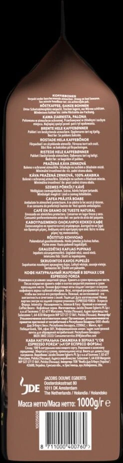 L'OR Forza Koffiebonen (9) - 4x 1000 Gram 7 L'OR Forza Koffiebonen (9) - 4x 1000 Gram -Koffie Discountwinkel 320x1200