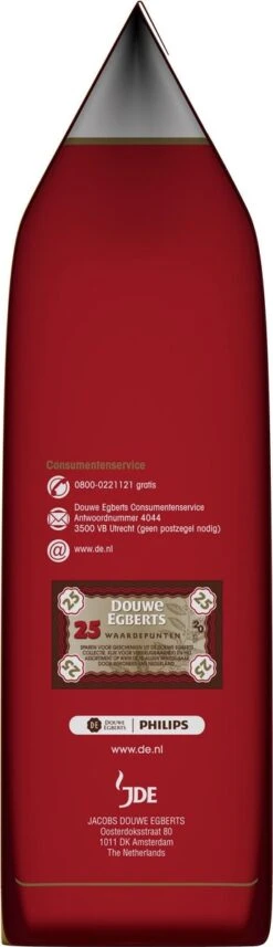 Douwe Egberts Aroma Rood Koffiepads - 4 X 54 Pads -Koffie Discountwinkel 346x1200