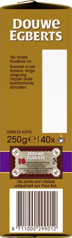 Douwe Egberts Excellent - Filterkoffie - 12 X 250 Gram -Koffie Discountwinkel 363x1200