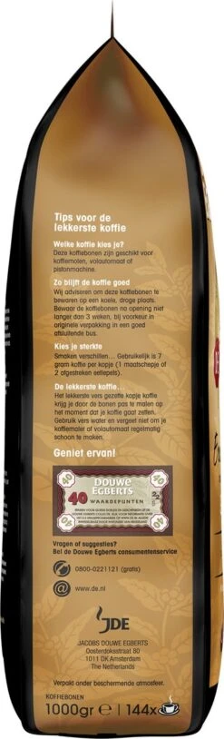 Douwe Egberts Excellent Gold Koffiebonen - 5/9 Intensiteit - 4 X 1kg -Koffie Discountwinkel 364x1200 7