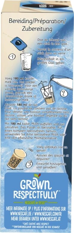 Nescafé Frappé Oploskoffie - 5 Doosjes à 10 Zakjes -Koffie Discountwinkel 381x1200